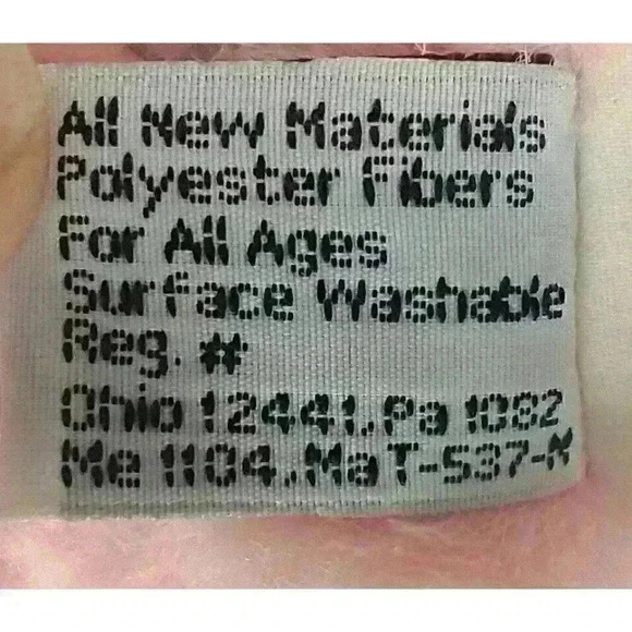 Vintage 1994 Geoffrey Toys R Us Pink Plush Piggy Pig Hand Puppet - Picture 7 of 9